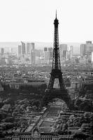 60cm x 90cm Eiffel Aerial von Jody Stuart
