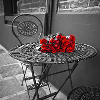 30cm x 30cm Romantic Roses II von Assaf Frank