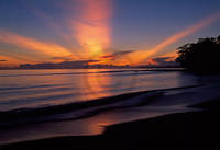 150cm x 100cm Sunrise at Beach                 von Thomas Marent
