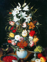 60cm x 80cm Vase mit Blumen                  von Jan d.Ä. Brueghel