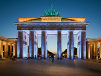 150cm x 105cm Brandenburger Tor I von Fischer,Rolf