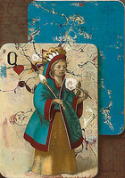 70cm x 100cm Queen of Hearts von Juta + Mareks