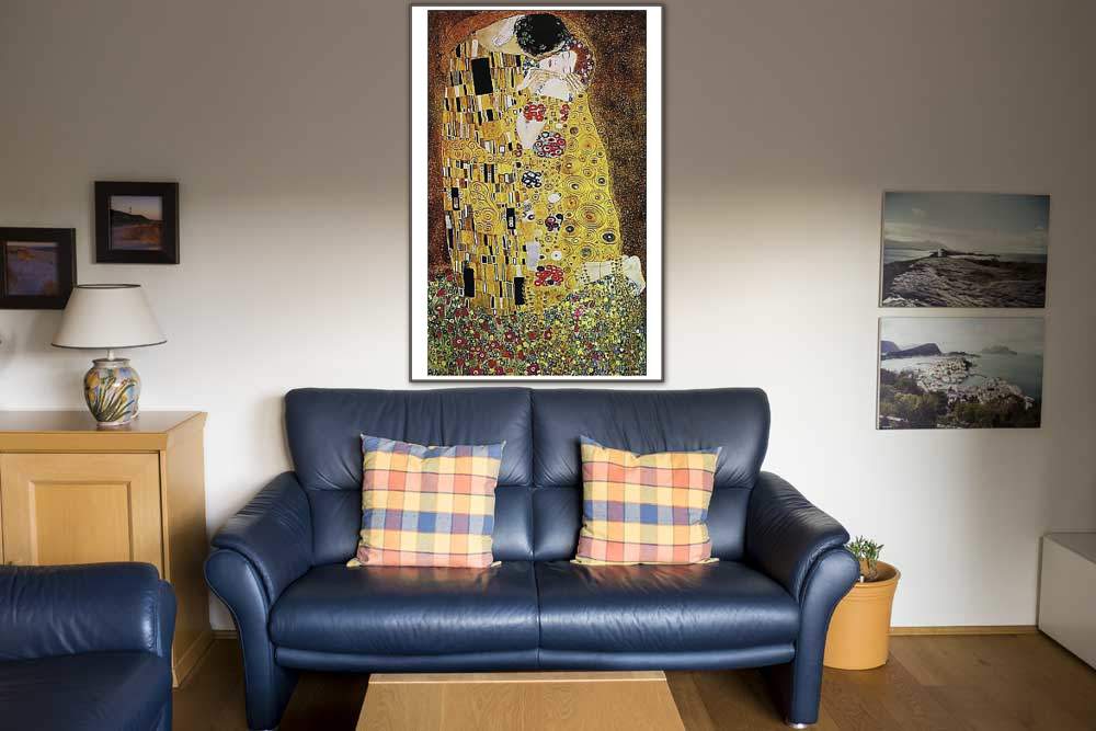 The Kiss von Klimt, Gustav