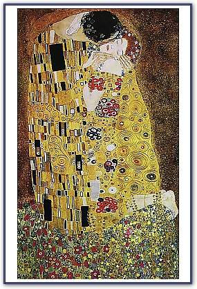 The Kiss von Klimt, Gustav