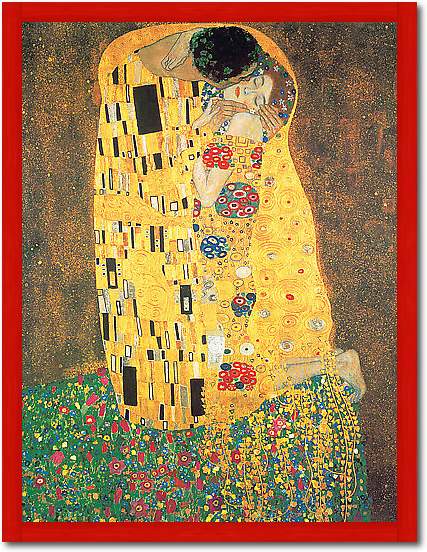 Der Kuss von Klimt, Gustav