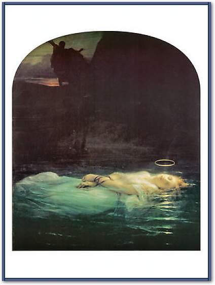 The Young Martyr, 1855 von DELAROCHE,HIPPO