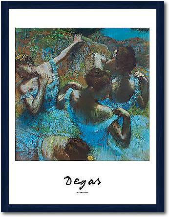 Blue Dancers von DEGAS,EDGAR
