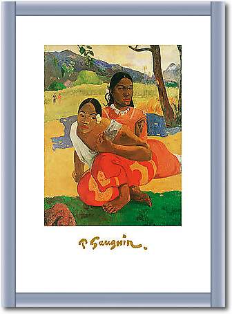 Deux Tahitiennes von GAUGUIN,PAUL