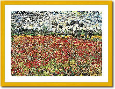 Field of Poppies von VAN GOGH,VINCEN
