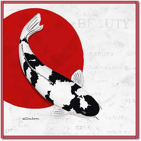 Splashing Beauty Shiro Utsuri von Nicole Gruhn