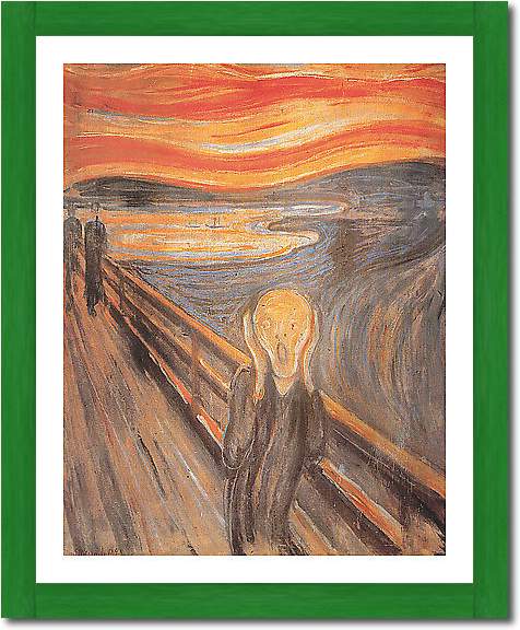 The Scream von Edvard Munch