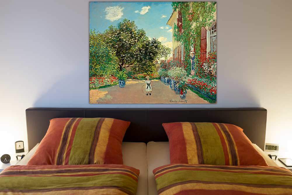 Haus des Künstlers in  Argenteuil von Monet,Claude