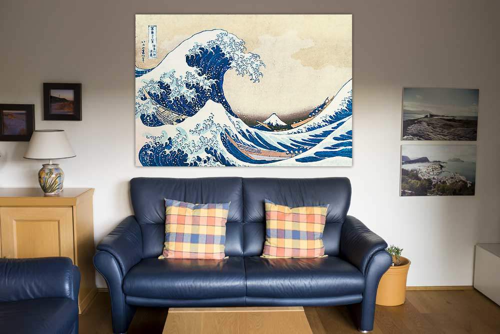 Die große Welle von Kanagawa von Hokusai,Katsushika