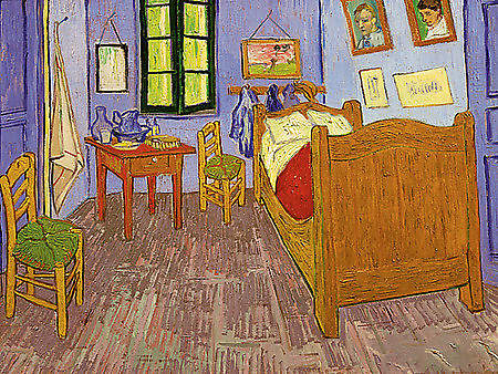 Schlafzimmer in Arles von van Gogh,Vincent