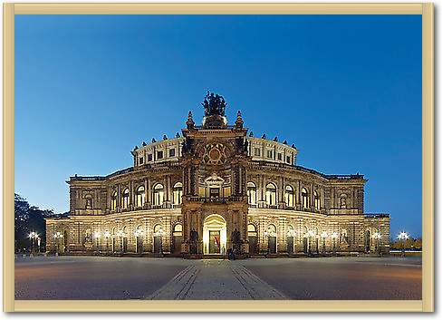 Semper Oper Dresden von Fischer,Rolf