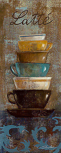 Antique Coffee Cups II von Vassileva, Silvia