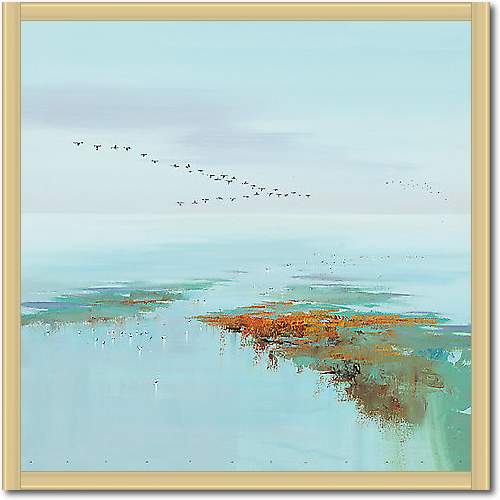 Flying Birds von Groenhart, Jan