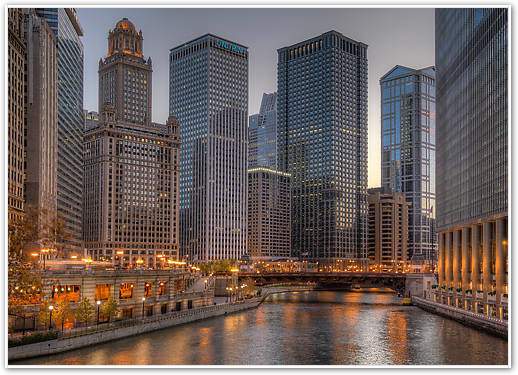 Peaceful Chicago von Aurélien Terrible