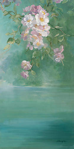 Roses Chaalis Blanches von Sylvie Vernageau