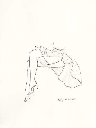Serie Beine II von Rosy Schneider