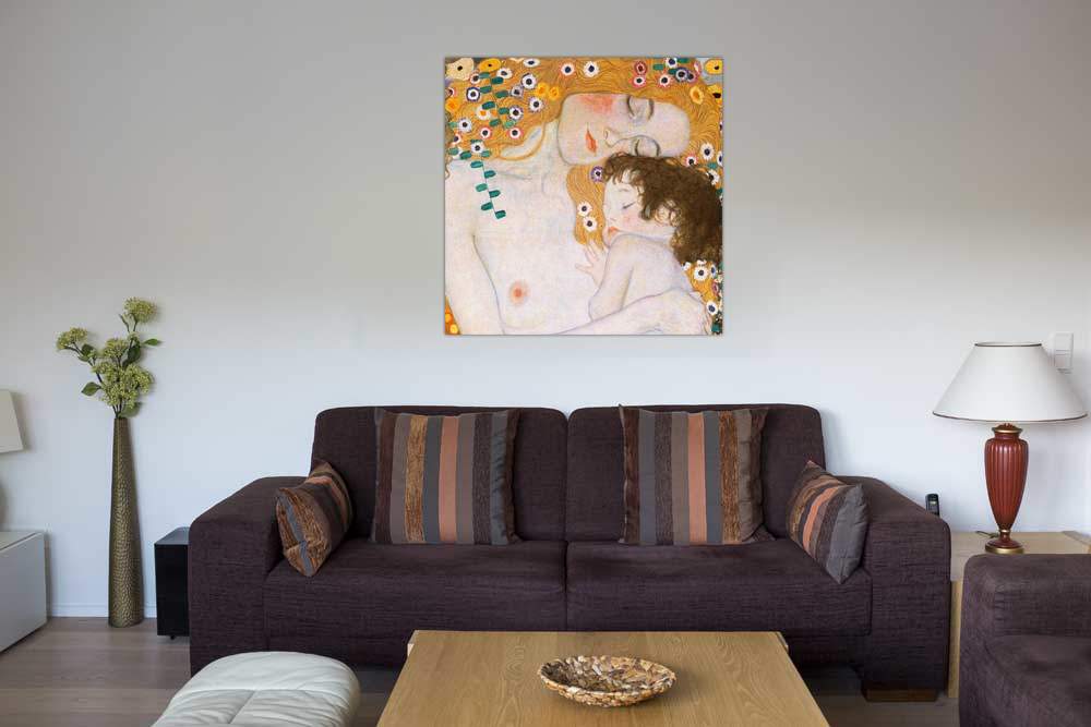 Le Tre Età Della Vita von Gustav Klimt
