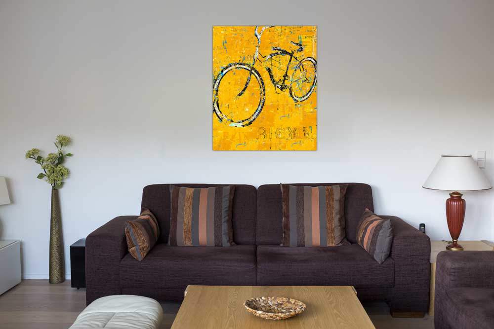 Gold Bike von Daryl Thetford