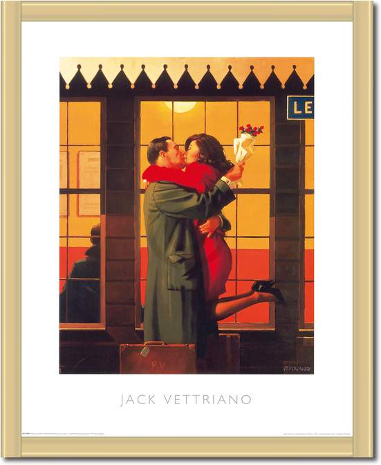 Back Where You Belong            von Jack Vettriano