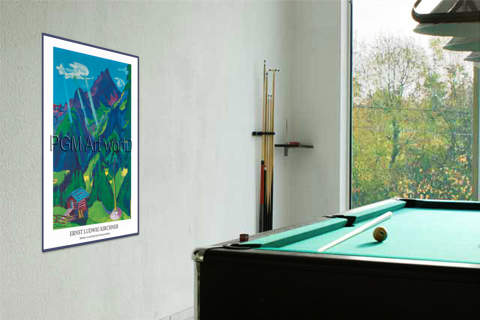Bündner Landschaft               von Ernst Ludwig Kirchner