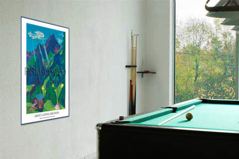 Bündner Landschaft               von Ernst Ludwig Kirchner