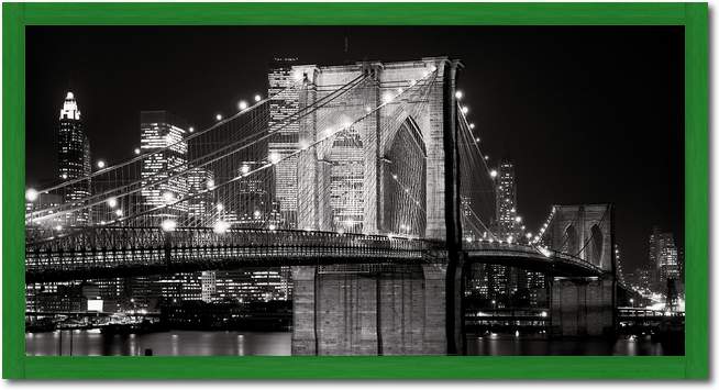 Brooklyn Bridge at Night         von Alan Blaustein