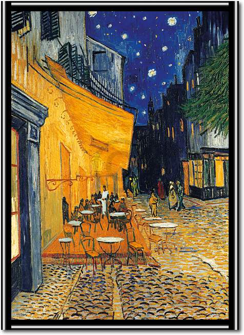 Café-Terrasse am Abend           von Vincent Van Gogh