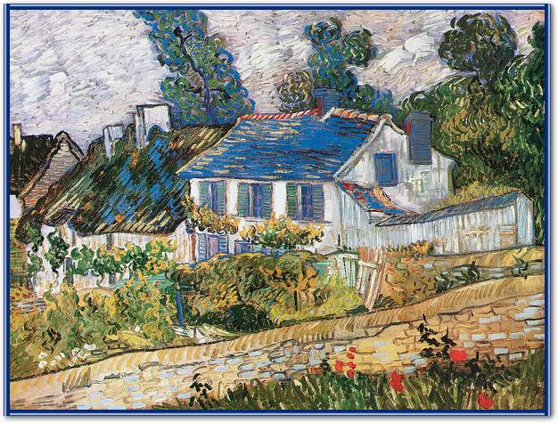 Case ad Auvers                   von Vincent Van Gogh