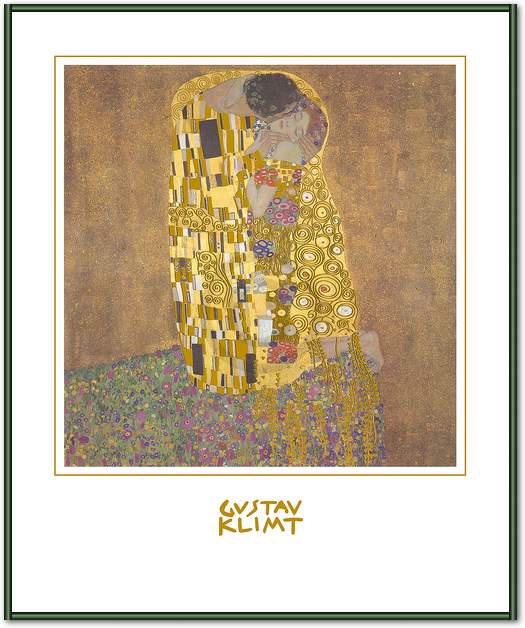 Der Kuss                         von Gustav Klimt