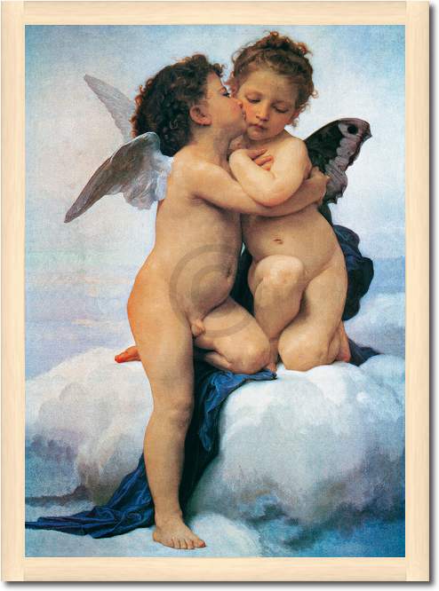 First Kiss                       von William Bouguereau
