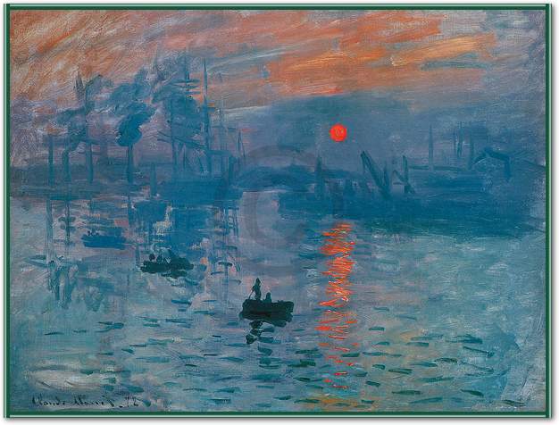 Impressionismo, il levar         von Claude Monet