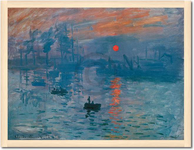 Impressionismo, il levar         von Claude Monet