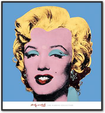 Shot - Blue Marilyn              von Andy Warhol