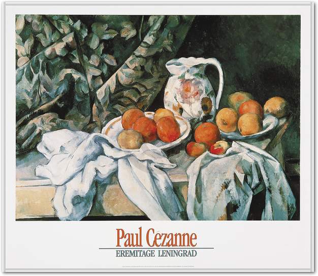 Stilleben mit Früchten           von Paul Cézanne