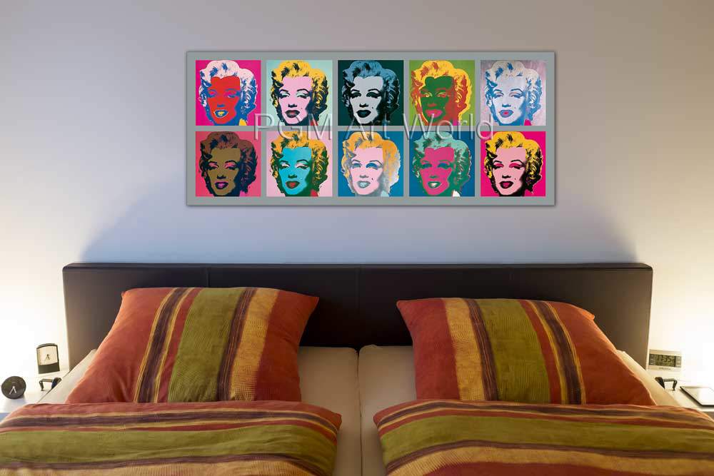 Ten Marilyns, 1967               von Andy Warhol