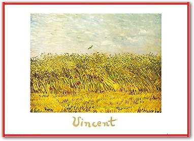The wheat field                  von Vincent Van Gogh