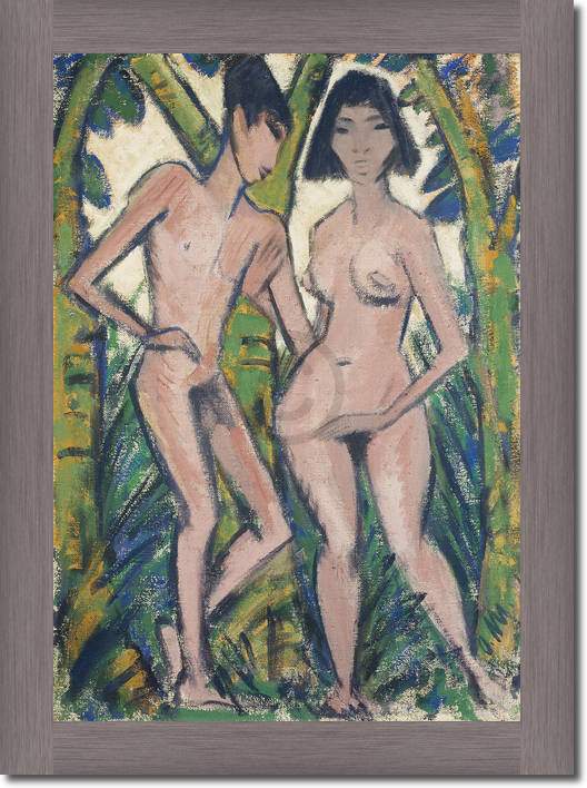 Adam und Eva                     von Otto Mueller