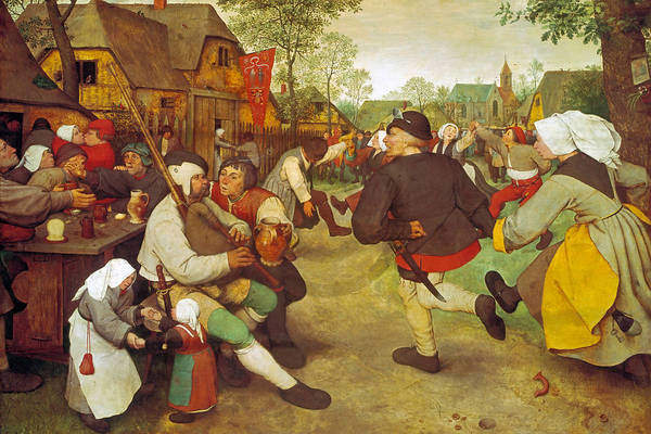 Bauerntanz                       von Pieter d. Ä. Brueghel