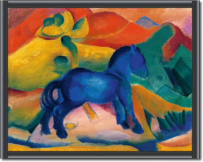 Blaues Pferdchen                 von Franz Marc