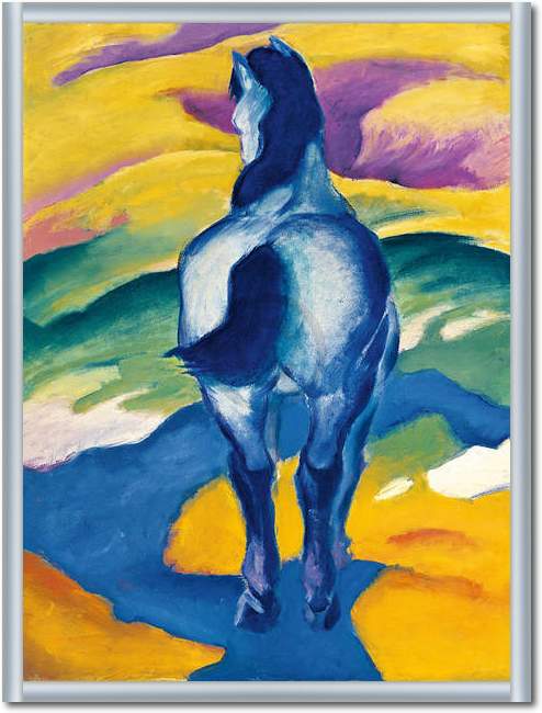 Blaues Pferd II                  von Franz Marc
