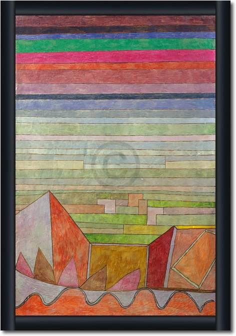 Blick in das Fruchtland          von Paul Klee