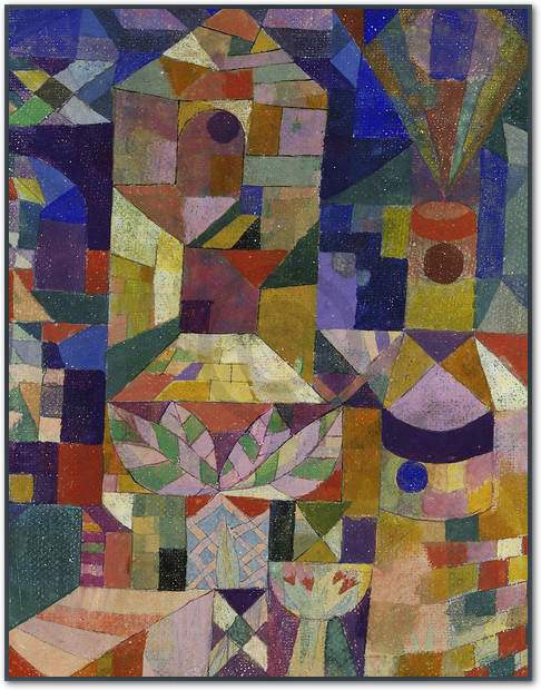 Burggarten                       von Paul Klee