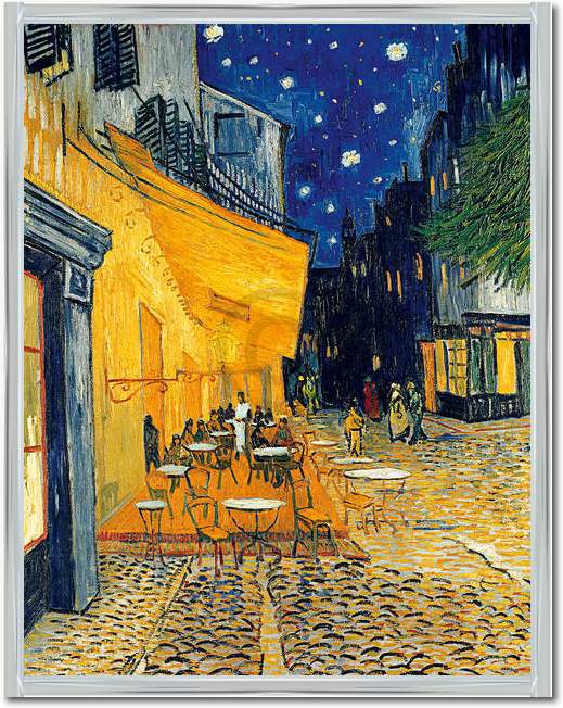 Café-Terrasse am Abend           von Vincent Van Gogh