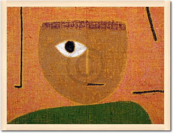 Das Auge                         von Paul Klee