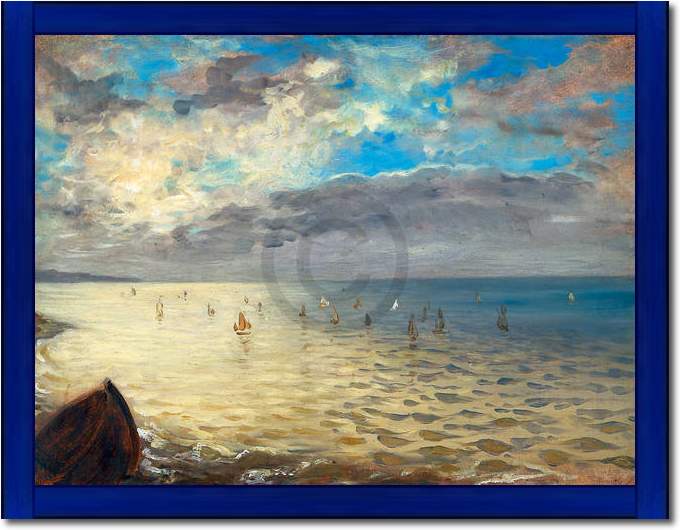 Das Meer, von den Höhen bei...   von Eugene Delacroix