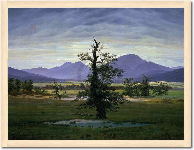 Der einsame Baum                 von Caspar David Friedrich